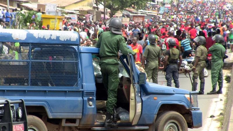 Clashes In Guinea As Protests Resume After Covid-19 Hiatus