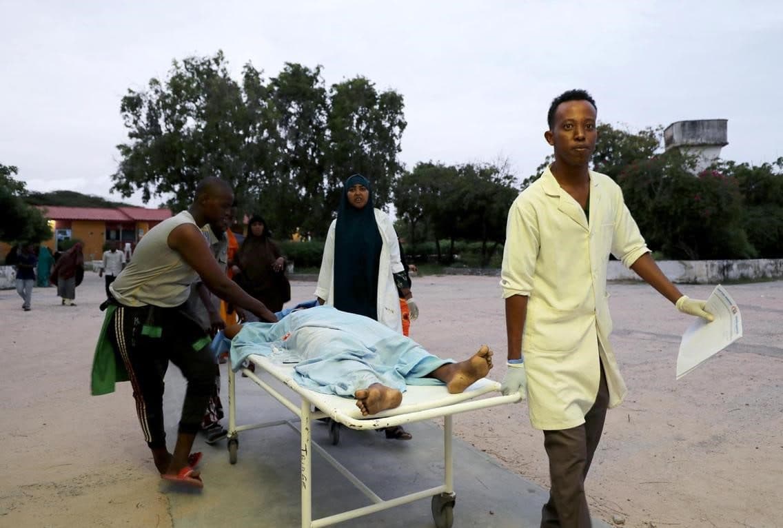 Blast at Hotel In Somali Capital Mogadishu