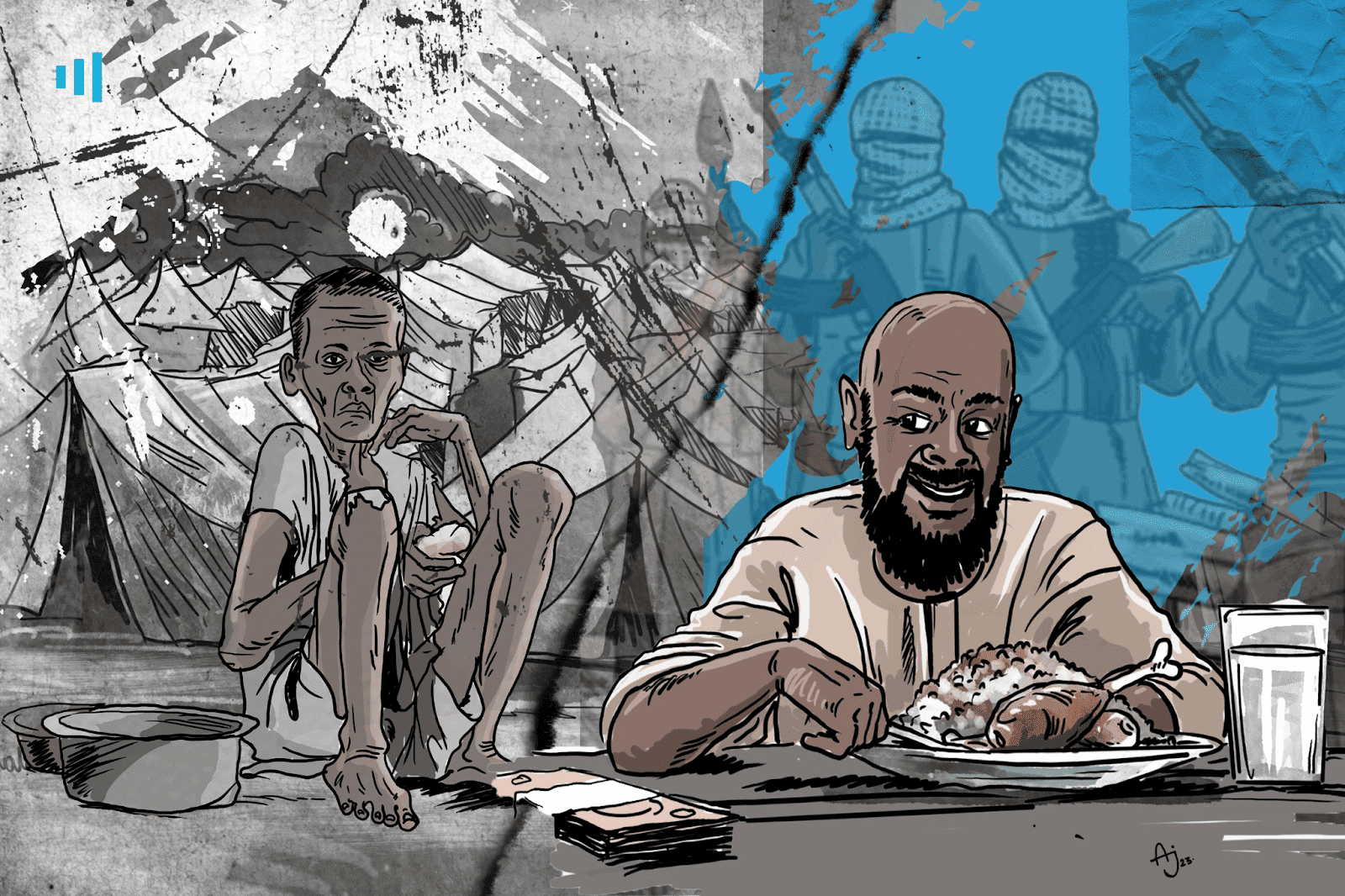 Illustration by Akila Jibrin/HumAngle.