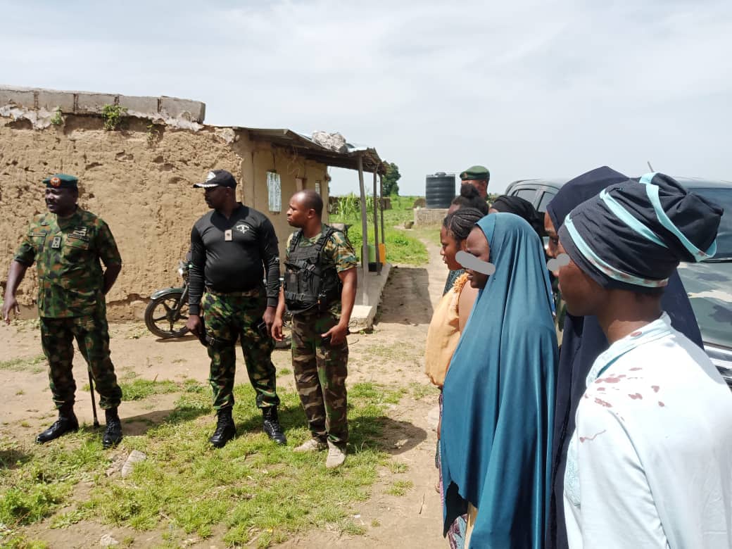 Six students of Federal University Gusau, Zamfara State were rescued from the terrorists by the Nigeria Military in Sept. 2023.