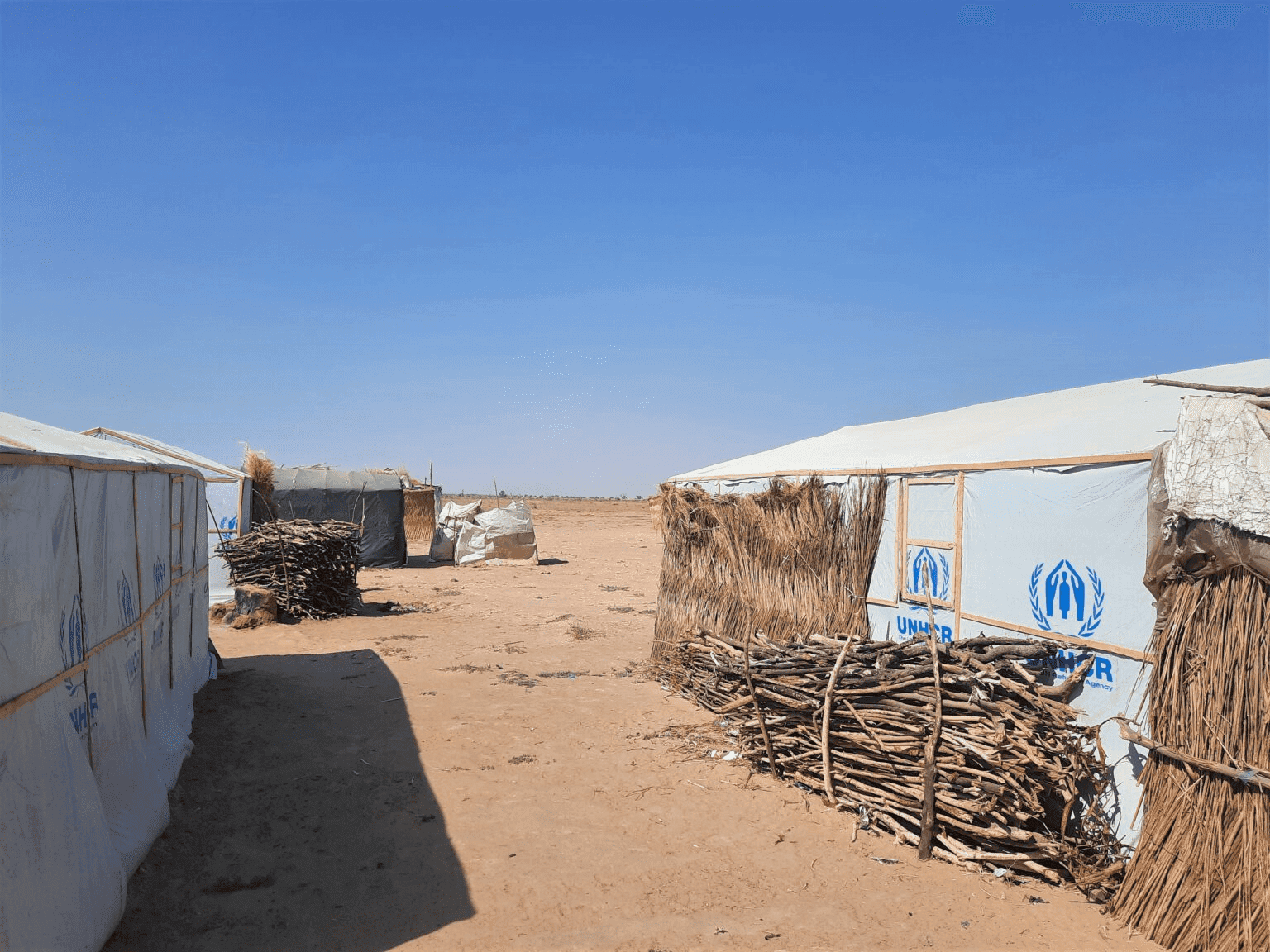 Shuwari resettlement site, Borno state. Photo: ‘Kunle Adebajo/HumAngle