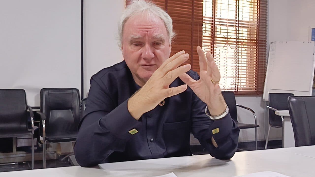 UN Humanitarian Coordinator in Nigeria, Matthias Schmale. Photo Credit: Abdulkareem/HumAngle