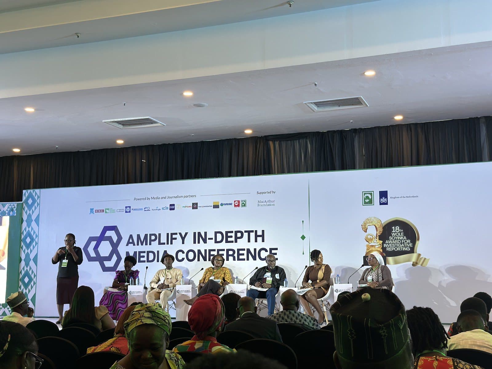 A panel media regulation and independence. Photo: Hauwa Shaffii Nuhu/HumAngle.