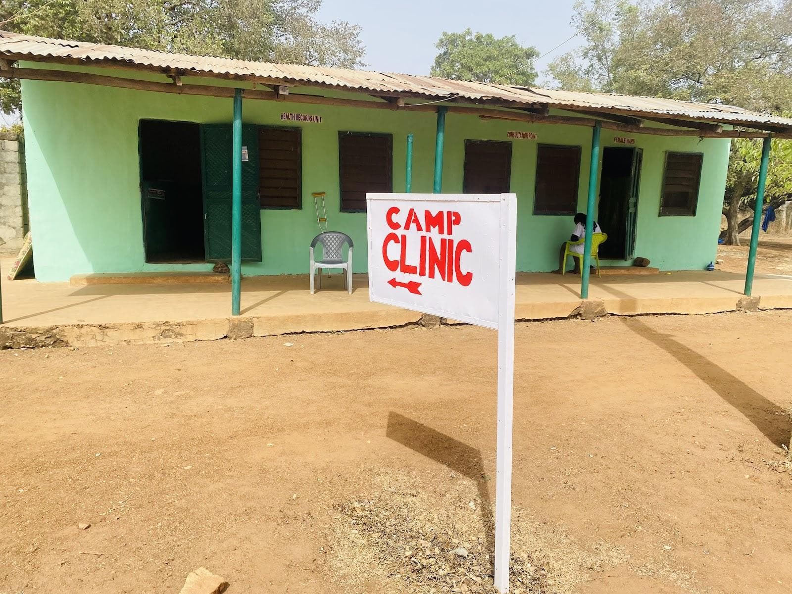 A clinic station and at the Wailo NYSC in Bauchi state. PHOTO: Abubakar Muktar Abba/HumAngle.