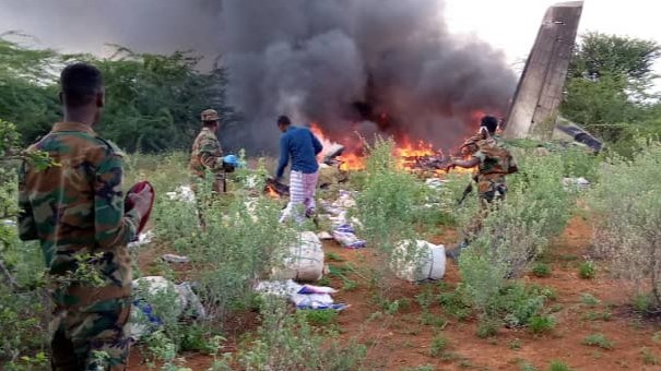 6 Die As Plane Carrying Medical Supplies Crashes In Somalia