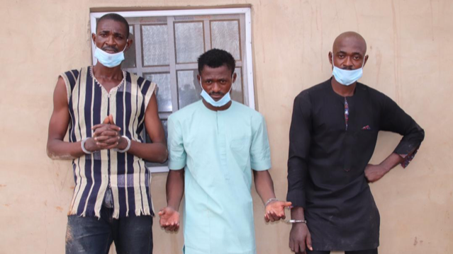 3 Brothers Busted In Abuja For Kidnapping, Killing Mother Of 5