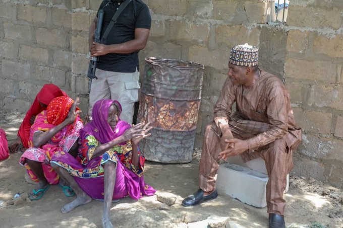 Borno Governor Inspects Insurgency Hotspots, Distributes Relief Items Despite Attack