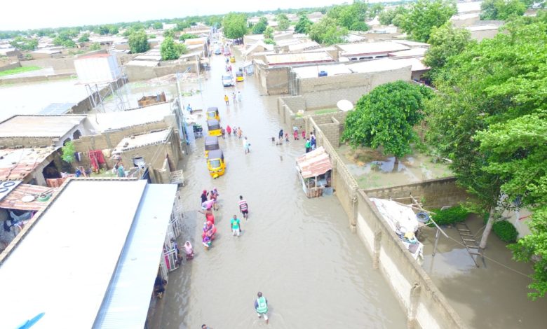 Urban and Flash floods affect communities in Maiduguri