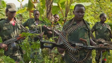 SOME MEMBERS OF THE SEVERAL MILITIA GROUPS IN THE DR CONGO
