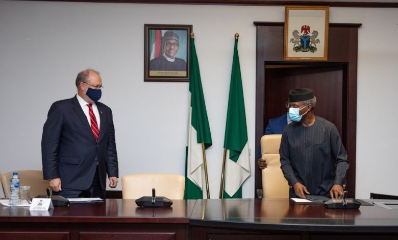 #EndSARs: US Delegations Meet Nigeria’s Vice President