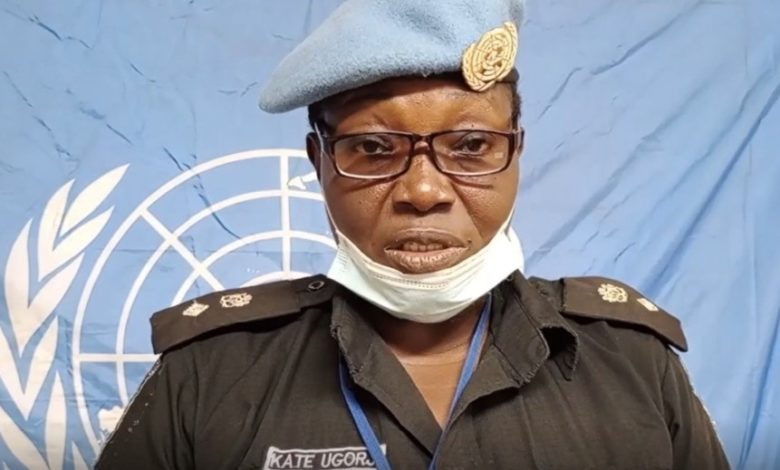 Nigerian Policewoman, CSP Catherine Ugorji, Selected As Runner-Up of UN Police Officer Of The Year