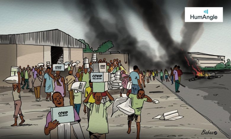 Nigerians Share Diverse Reactions On Looting Spree Across The Country