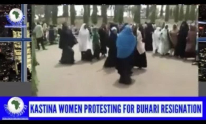 No, These Are Not Katsina Women Calling Buhari to Resign