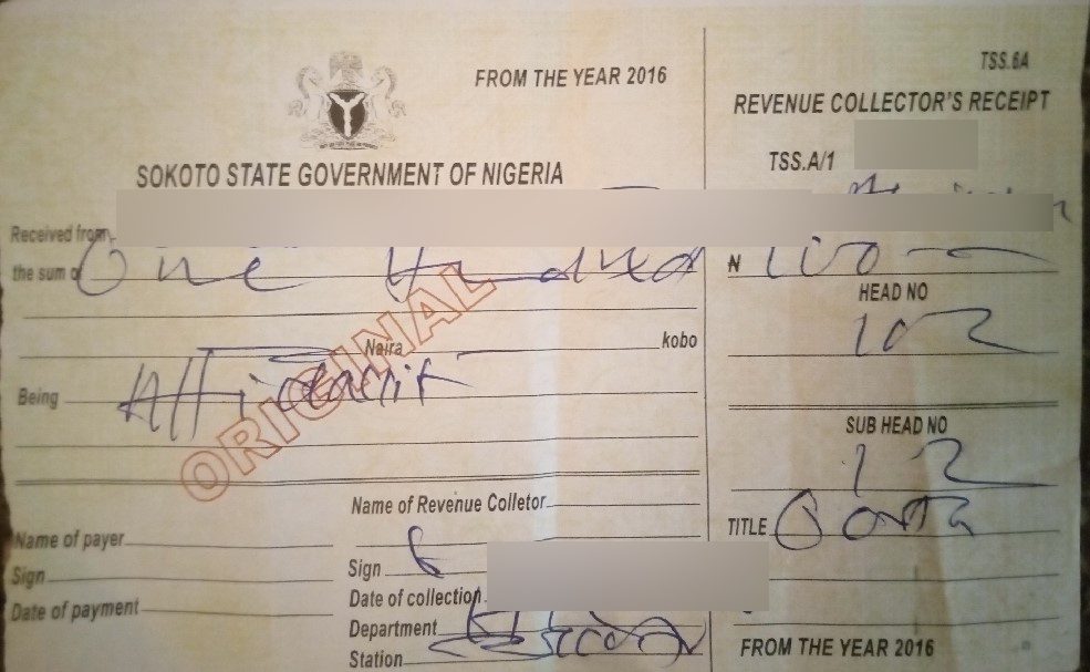 With 100 Naira, You Can Falsify Your Identity To Evade Justice In ...