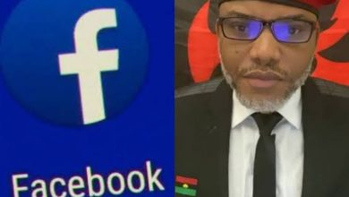 IPOB Accuses Facebook Of Collusion For Deleting Nnamdi Kanu's Account