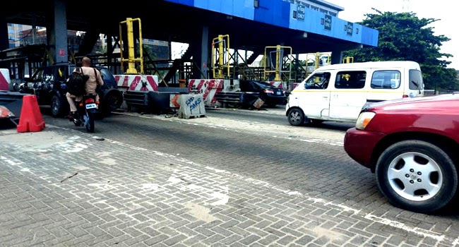 Lekki toll gate. Photo credit: Channels TV