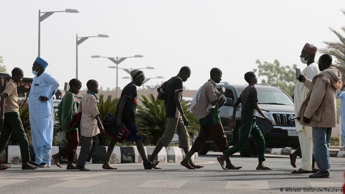 Students of GSSS Kankara after regaining freedom in Katsina, Nigeria, Dec. 2o20. Photo: Afolabi Sotunde/Reuters