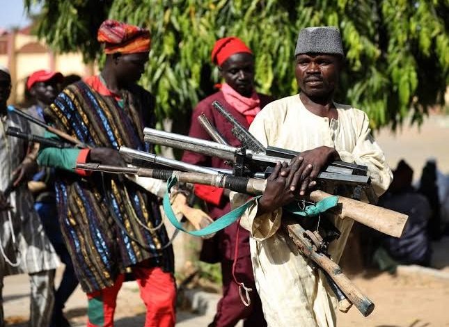 Photo: Vigilante group in northern Nigeria. Source: International Crisis Group.