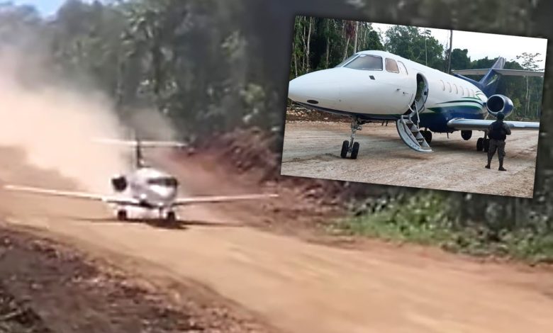 The jet shown in the viral video. Source: The Drive