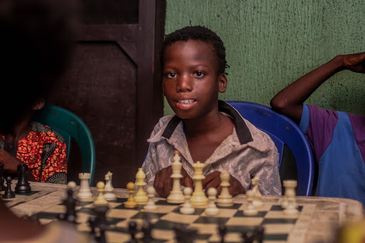 Kings of Lagos: children learn chess to seek escape from Nigeria's slums