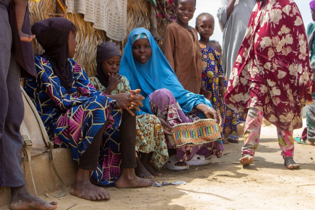 Young girls in Borno have ambitions of being educated, but their communities have no schools.