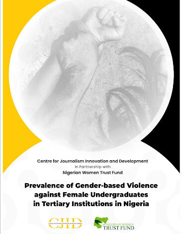Cover image of the recently published report by the CJID.