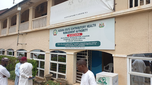 The Kaduna State Contributory Health Management Authority complex.