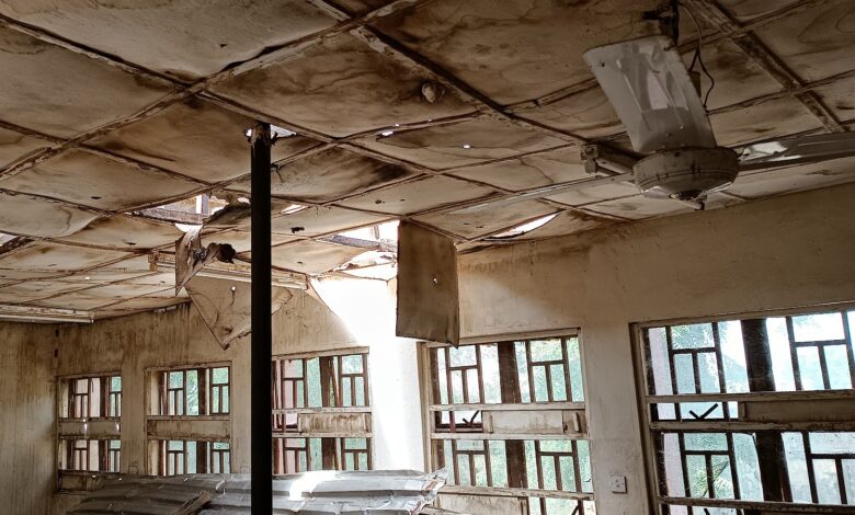 Photo: The dilapidated condition of Burji Primary Healthcare Center in Madobi LGA, Kano State.