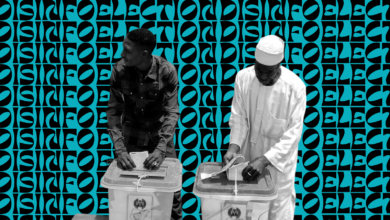 Voting at Gombi Primary School, Adamawa, on March 18, 2023. Photo by INEC Nigeria.