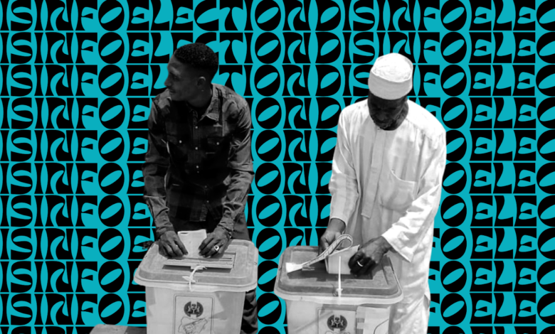 Voting at Gombi Primary School, Adamawa, on March 18, 2023. Photo by INEC Nigeria.