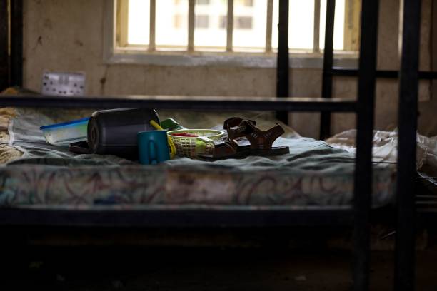 Belongings of some abducted students at Government Girls Secondary School, the day after the abduction of over 300 schoolgirls by gunmen in Jangebe, Zamfara State.