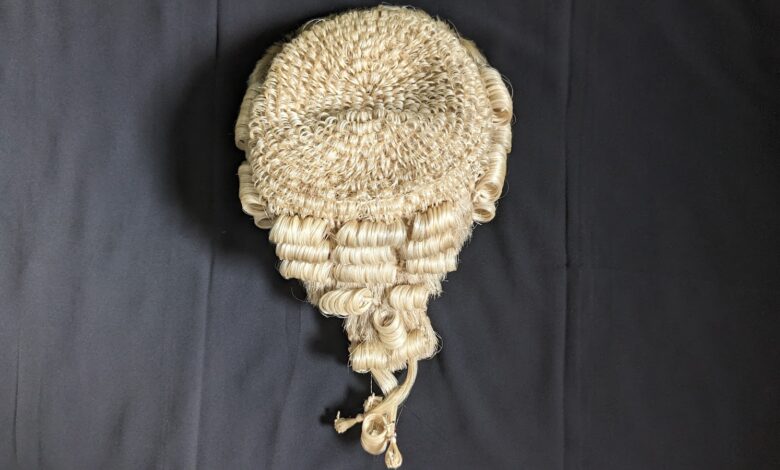 A Nigerian lawyers wig