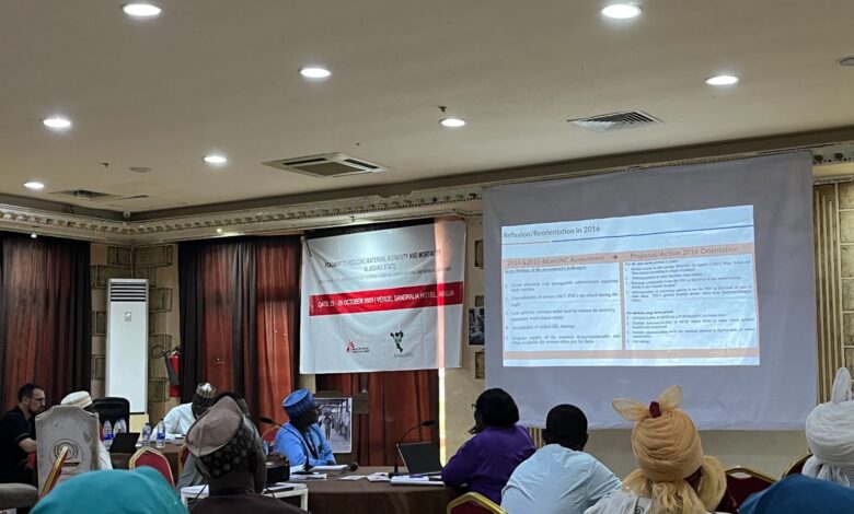 A session during the MSF workshop in Abuja.
