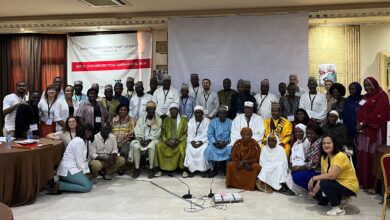 Group photo taken upon the completion of MSF's roundtable workshop in Abuja.
