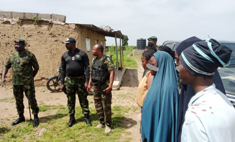 Six students of Federal University Gusau, Zamfara State were rescued from the terrorists by the Nigeria Military in Sept. 2023.