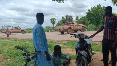 Nigerien soldiers at the Jibia-Maje border with Nigeria. Credit: Aliyu/HumAngle.