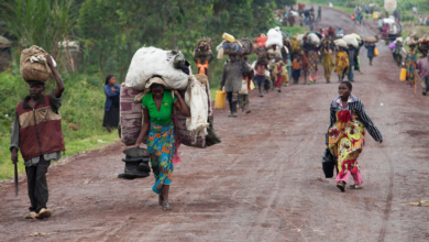 Locals flee as fighting intensifies in DR Congo.