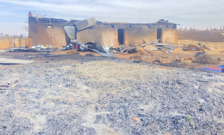 The Christmas Day airstrike on civilian settlements in the Gidan Bisa and Rumtuwa areas of Silame left a trail of ruins and tragedy. Photo: Abiodun Jamiu/ HumAngle.