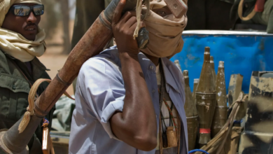 Rebels of the Front for Change and Concord in Chad.